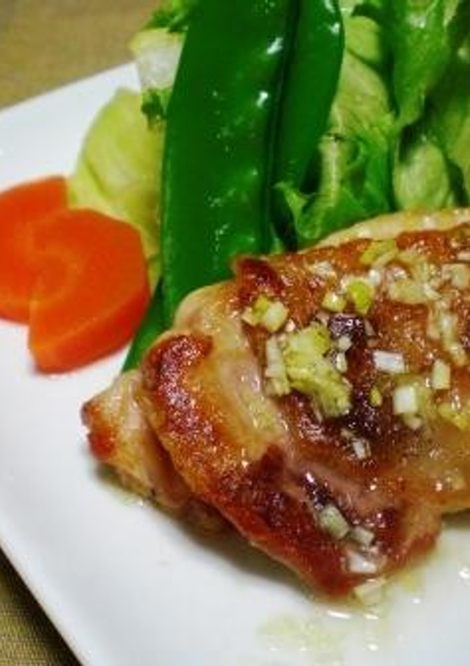 鶏もも肉のネギ塩ダレ-レシピのメイン写真