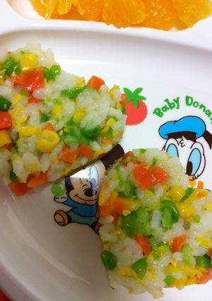 離乳食　中期～後期☆お野菜いっぱいだよ-レシピのメイン写真