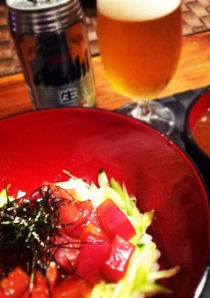 超らくちんマグロ丼-レシピのメイン写真
