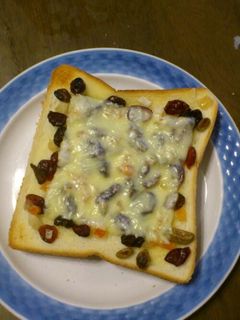 フルーツチーズトースト-レシピのメイン写真
