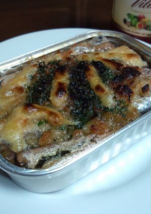 オイルサーディンのパン粉焼き-レシピのメイン写真