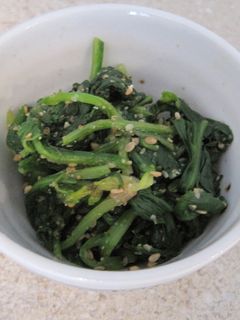 ほうれん草のごま和え~♪-レシピのメイン写真