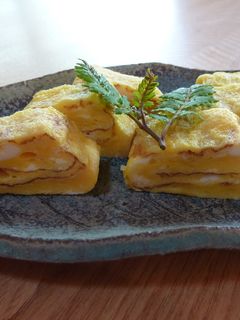 シンプル塩麹卵焼き-レシピのメイン写真
