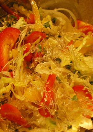 プチ!プチ!海藻麺 彩り鮮やかサラダ-レシピのメイン写真