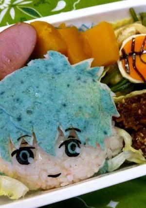 キャラ弁 黒子テツヤ（黒子のバスケ）-レシピのメイン写真