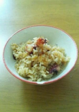 めんつゆで簡単♪タコ飯-レシピのメイン写真