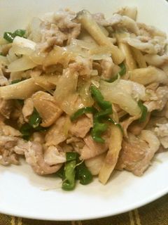 塩麹で!豚肉炒め-レシピのメイン写真