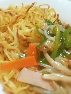 麺がカリうま♪お手軽あんかけ焼きそば-レシピのメイン写真