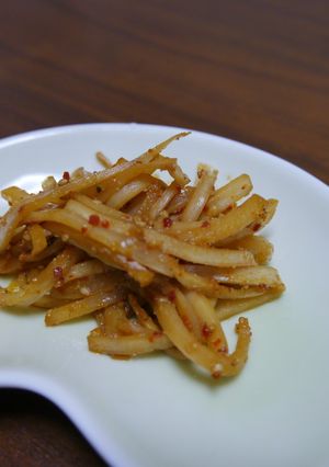大根の皮のピリ辛きんぴら-レシピのメイン写真