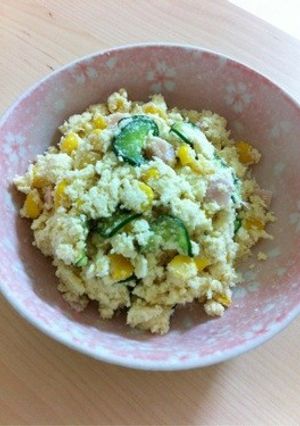 ☆塩麹とおから☆ヘルシーポテトサラダ風☆-レシピのメイン写真