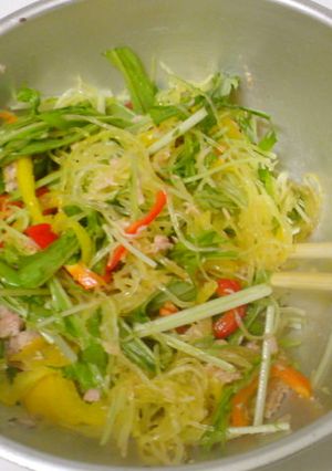 そうめんかぼちゃのサラダ。-レシピのメイン写真