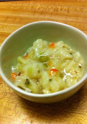 ★離乳食★鶏ミンチと野菜のチーズパスタ-レシピのメイン写真