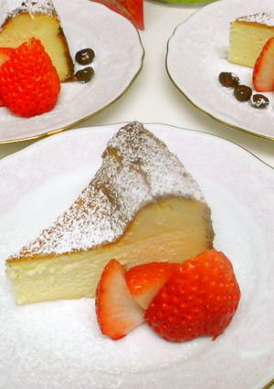 簡単★みっちり濃厚チーズケーキ。-レシピのメイン写真