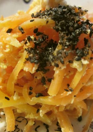 にんじんさんの卵とじ♪臭みも苦味もない♪-レシピのメイン写真