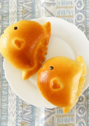 ぷっくり♡マンボウパン-レシピのメイン写真