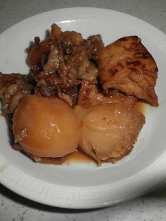 厚揚げいり肉じゃが-レシピのメイン写真