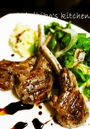 炊飯器deラムチョップのコンフィ風-レシピのメイン写真