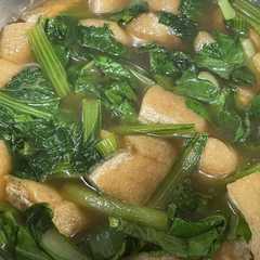 รูปของ 小松菜とうすあけのサッと煮