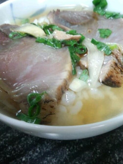 簡単!鰹タタキの湯かけ飯-レシピのメイン写真