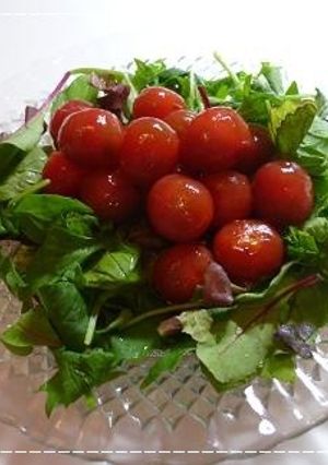 ミニトマトのバルサミコ酢マリネ☆-レシピのメイン写真