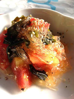 プチプチ海藻麺のナムル風サラダ♬-レシピのメイン写真