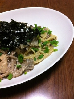 麺つゆで簡単☆たらことキノコの和風パスタ-レシピのメイン写真