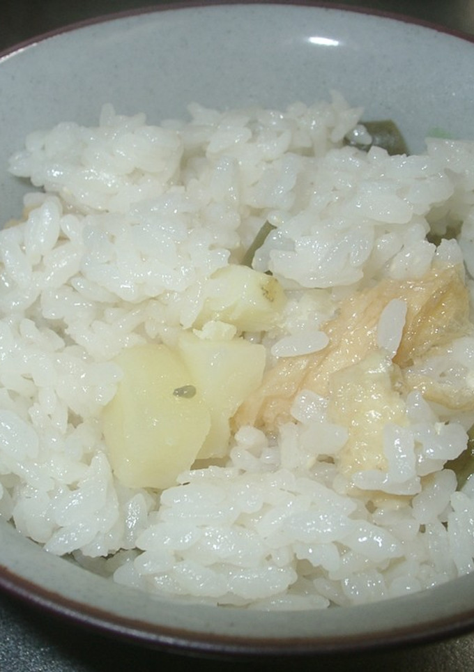 じゃがいもといんげんの炊き込みご飯-レシピのメイン写真