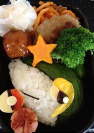 ポケモンキャラ弁【ツタージャ】-レシピのメイン写真