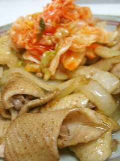 とり皮と新たまねぎの塩炒め-レシピのメイン写真