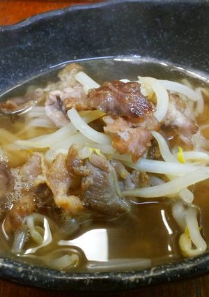 簡単！豚肉もやしさっぱりレモンスープ☆-レシピのメイン写真