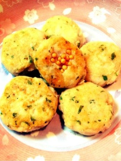 お弁当にも♪里芋の明太チーズおやき-レシピのメイン写真