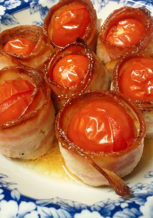 トマトでバーベキュー-レシピのメイン写真