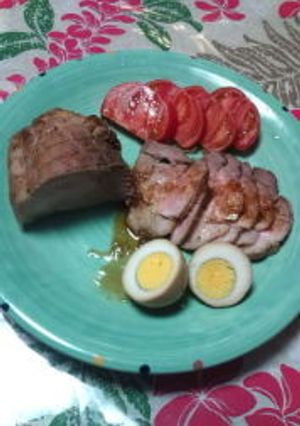 煮豚と新タマのソース-レシピのメイン写真