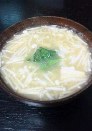 白菜ペーストのまろやか味噌汁-レシピのメイン写真