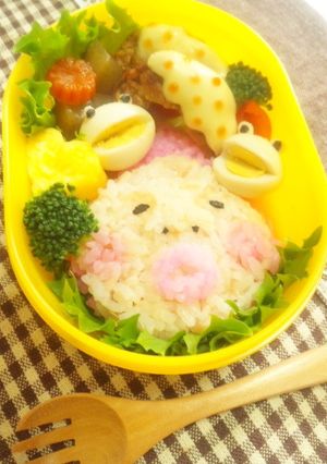 キャラ弁こびとづかん＊カクレモモジリ-レシピのメイン写真