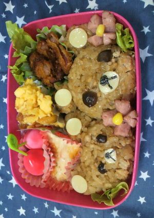 簡単キャラ弁 リラックマ-レシピのメイン写真