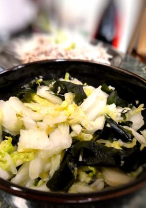 白菜とワカメのサッパリ漬け-レシピのメイン写真