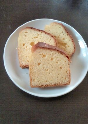 HMで簡単♪しとふわパウンドケーキ⌒*-レシピのメイン写真