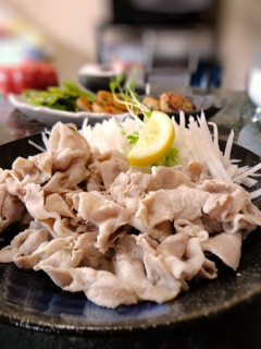 大葉と梅の風味★豚肉の冷やししゃぶしゃぶ-レシピのメイン写真