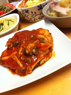 鶏もも肉のささっとトマト煮☆-レシピのメイン写真
