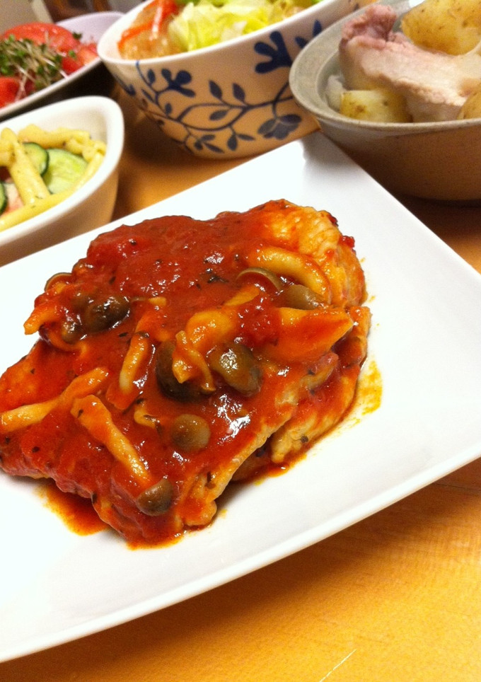 鶏もも肉のささっとトマト煮☆-レシピのメイン写真