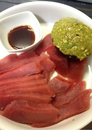 一品料理:マグロとアボガドペースト-レシピのメイン写真