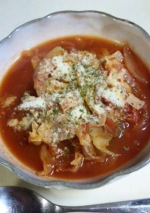 濃厚トマトスープ【和＊洋アレンジ付き】-レシピのメイン写真