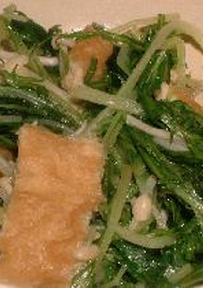 水菜とエノキの煮浸し-レシピのメイン写真