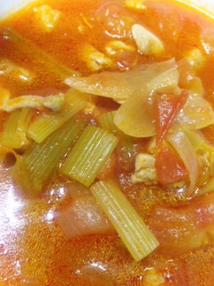 チキンとセロリのトマトスープ-レシピのメイン写真