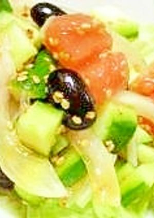 ヘルシー！野菜たっぷり銀不老サラダ-レシピのメイン写真