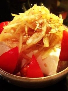 豆腐に合うタマネギの塩麹マリネ-レシピのメイン写真