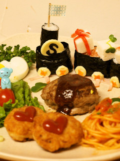 2歳の誕生日Menu!(男の子向け)-レシピのメイン写真