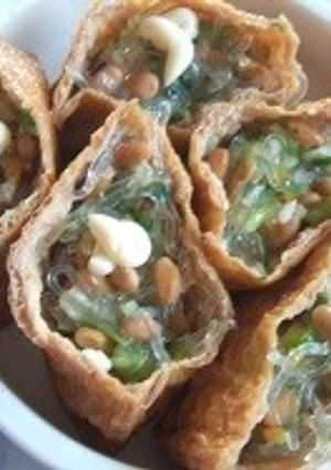 プチ！プチ！海藻麺いなり-レシピのメイン写真
