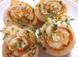 お弁当に♪クルクル竹輪のコンソメマヨ焼き-レシピのメイン写真
